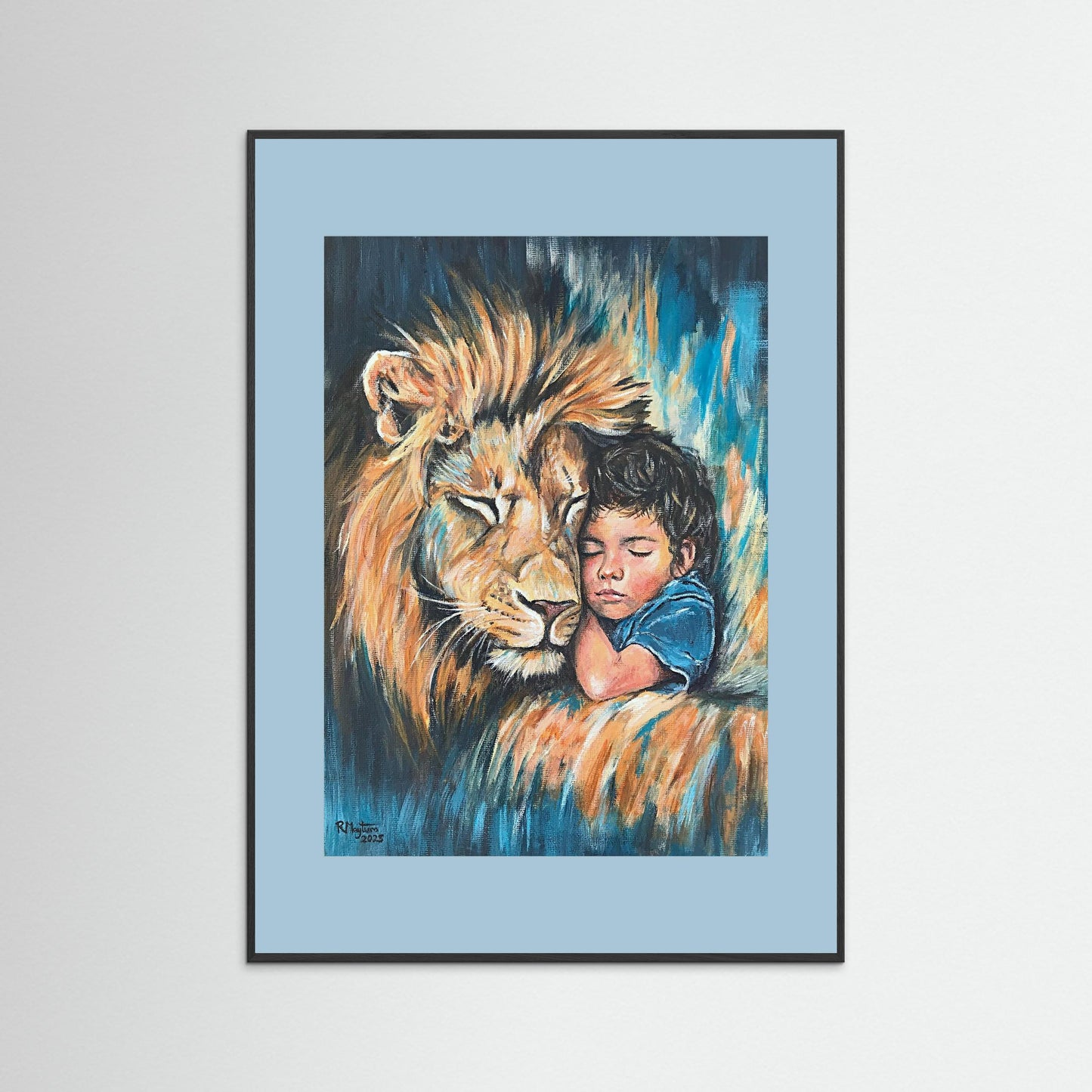 "Rest In His Strength" Fine Art Print