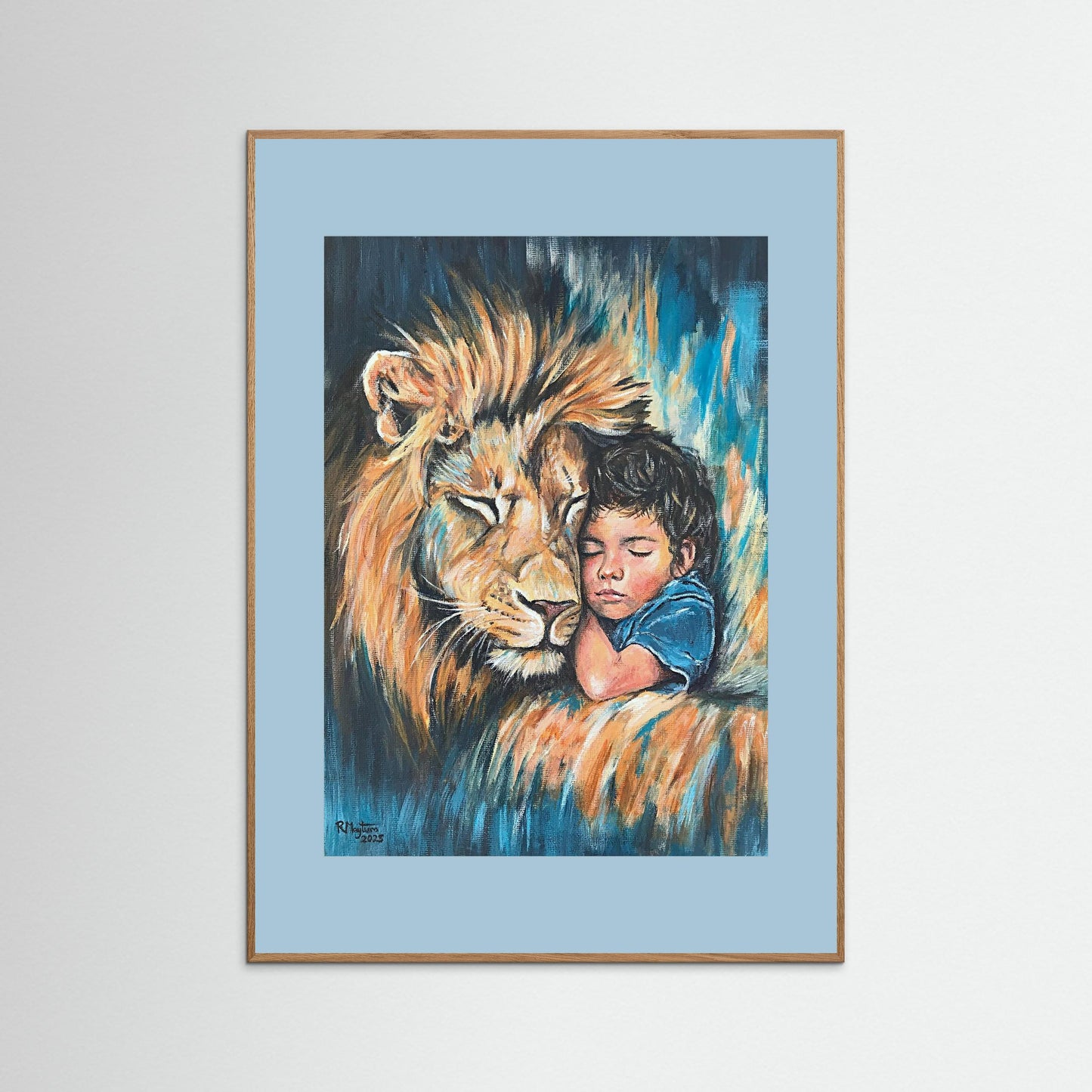 "Rest In His Strength" Fine Art Print