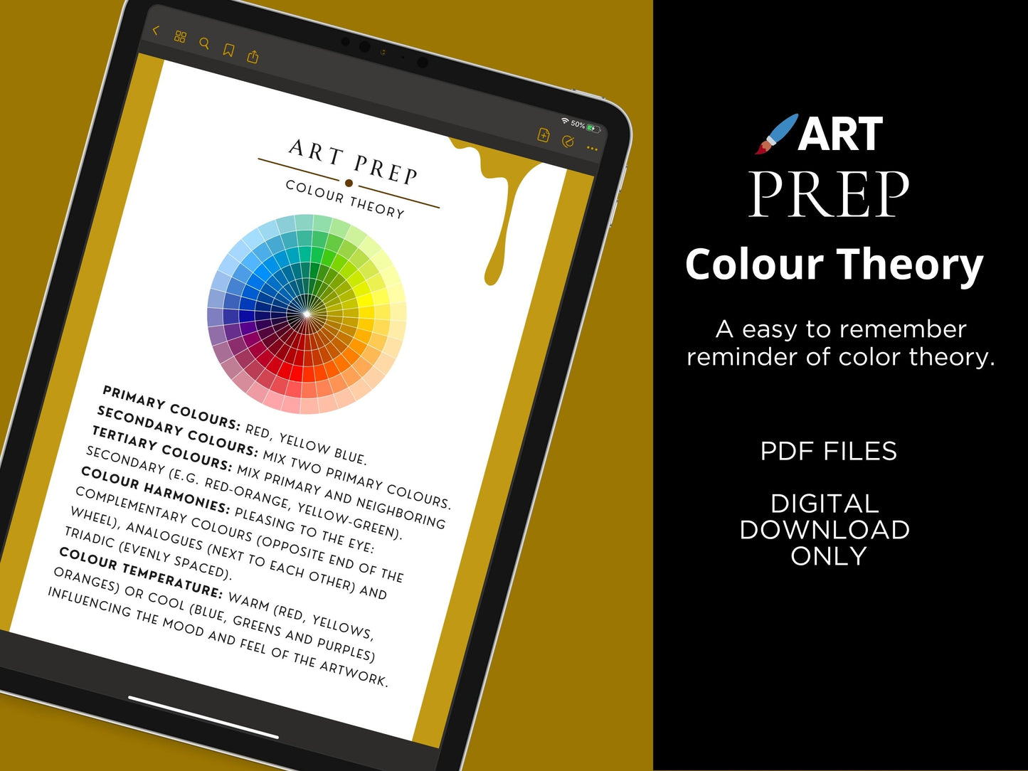 The Artist Planner | A4 & 8.5x11" Printable PDF | Art Business & Studio Organiser