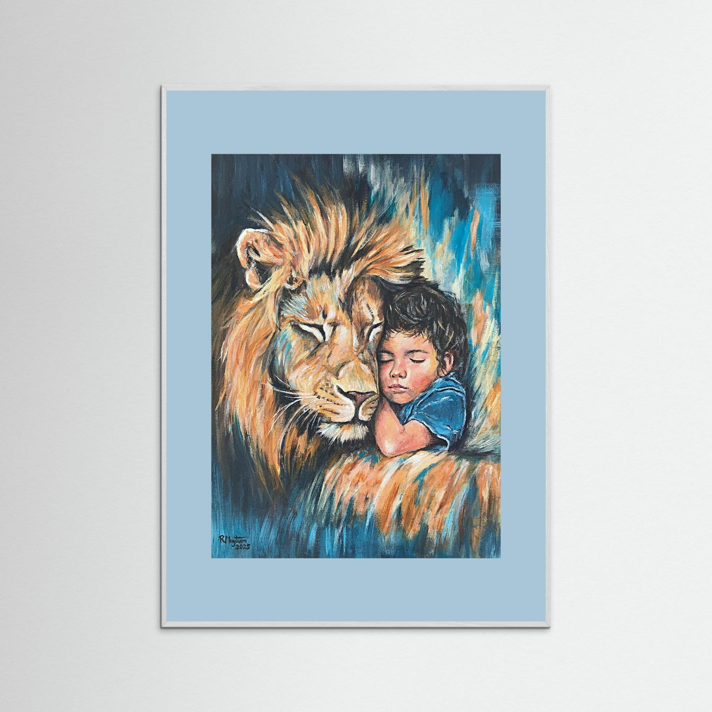 "Rest In His Strength" Fine Art Print