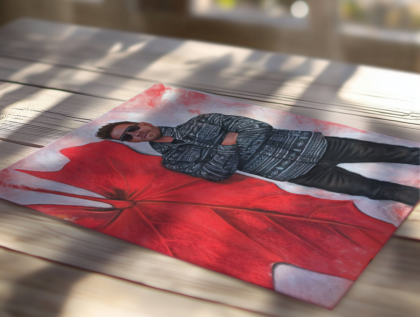 "Echoes In Red" Fine Art Print