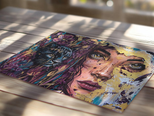 The Golden Tear Art Print