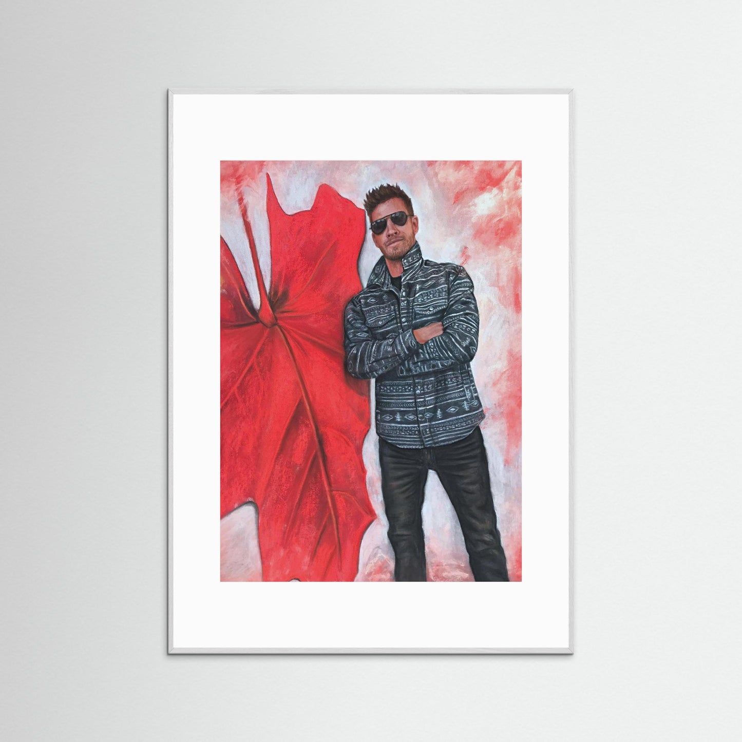 "Echoes In Red" Fine Art Print