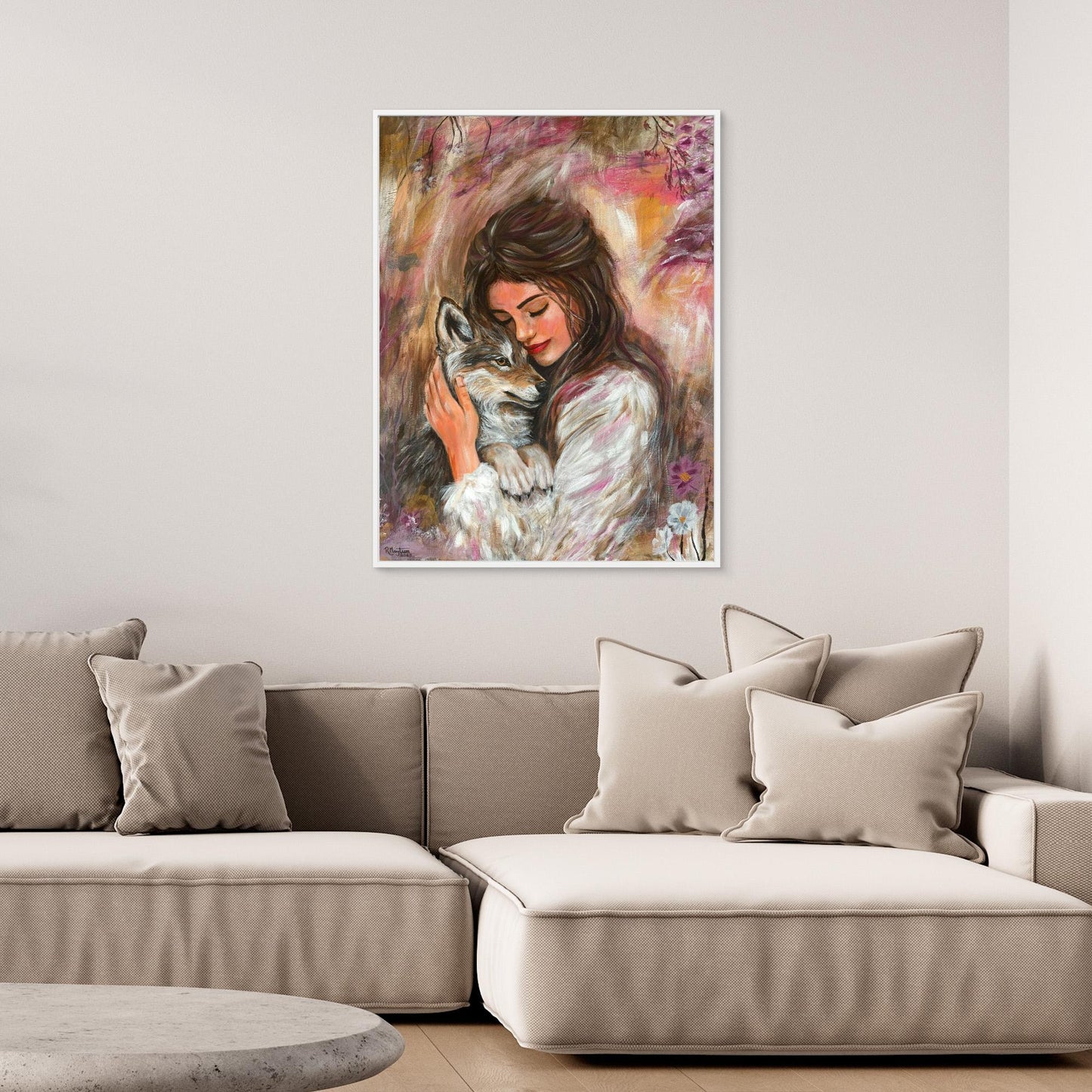 "Where The Wild Find Home" Canvas Print