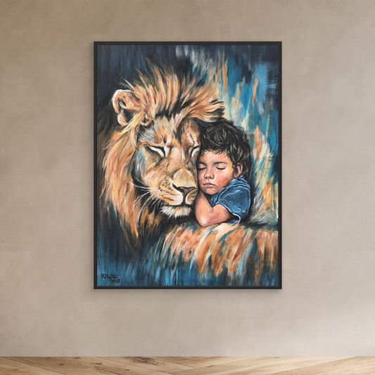 Rest In His Strength Canvas Print