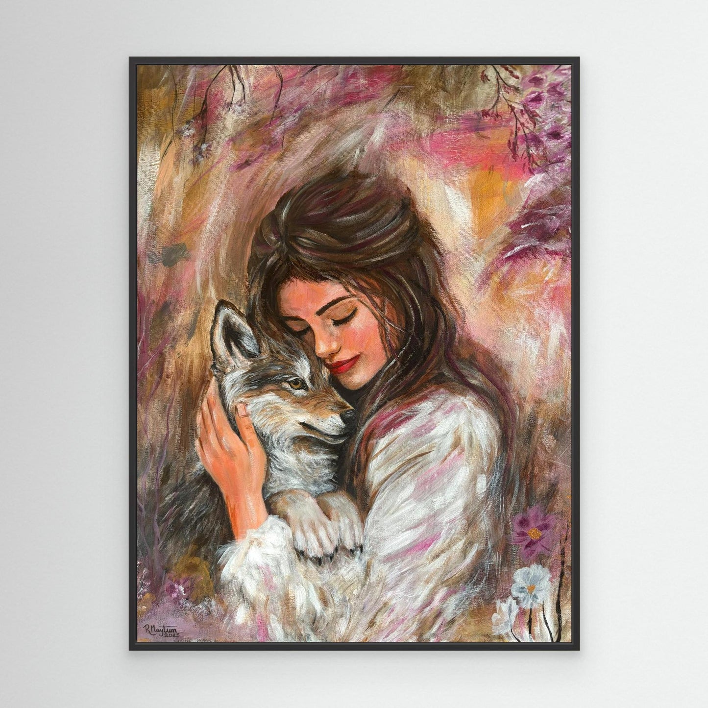 "Where The Wild Find Home" Canvas Print