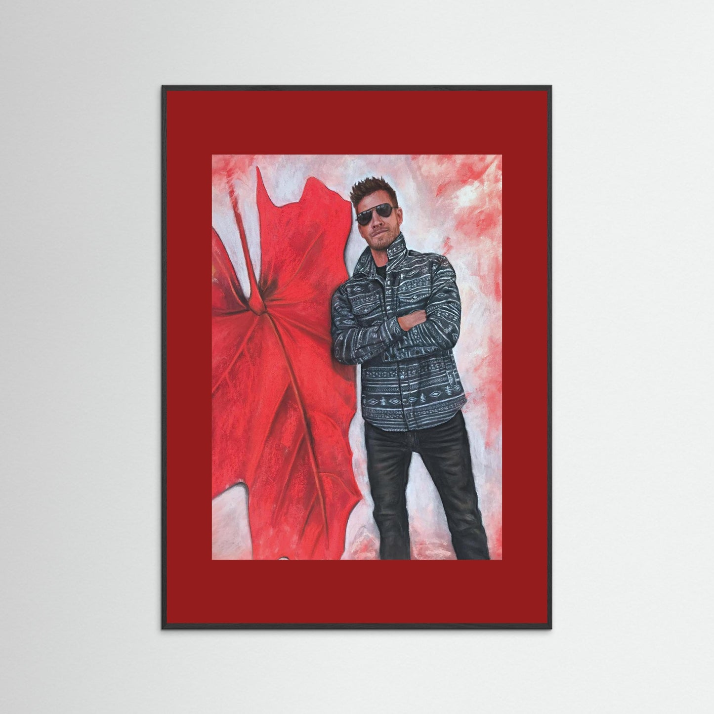 "Echoes In Red" Fine Art Print