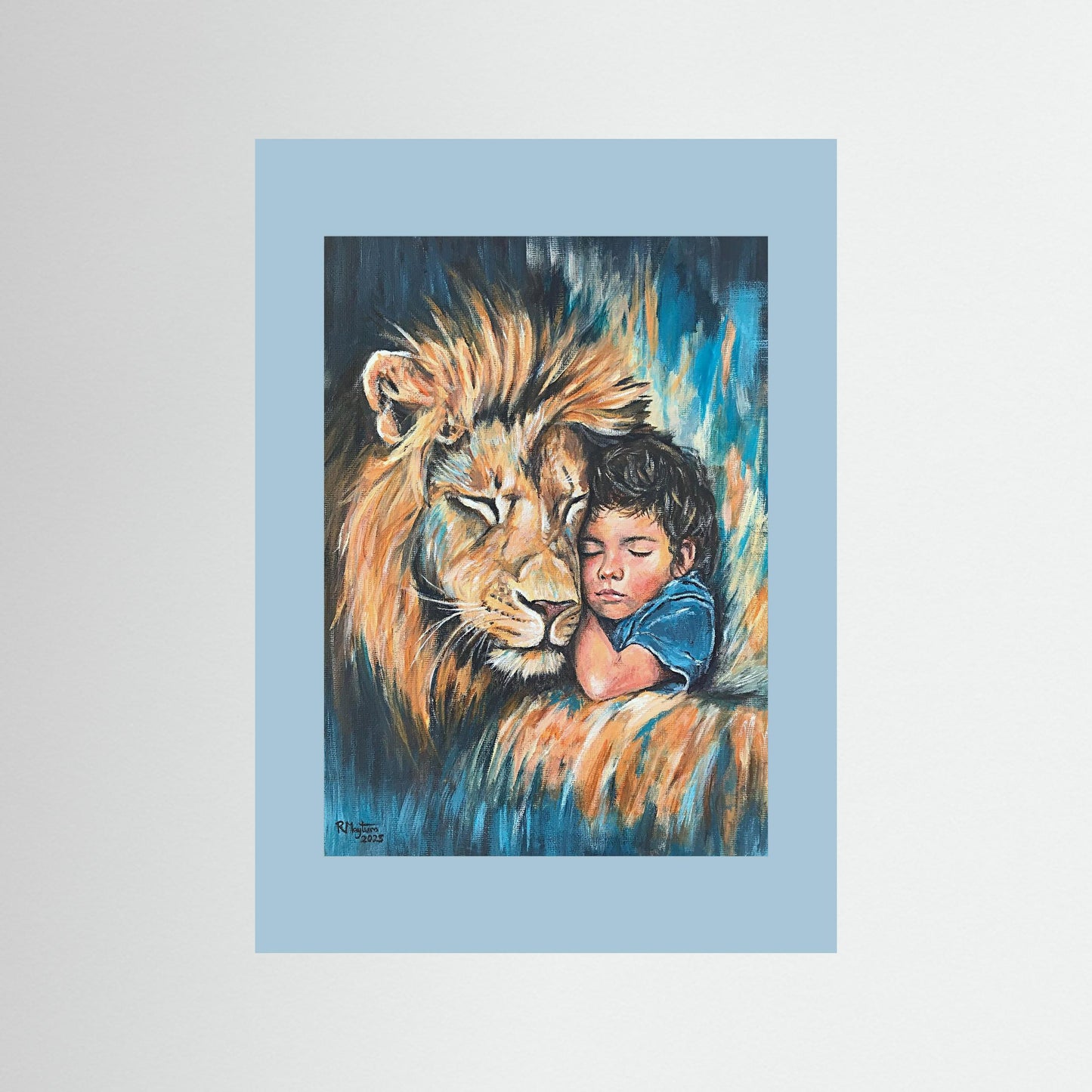 "Rest In His Strength" Fine Art Print