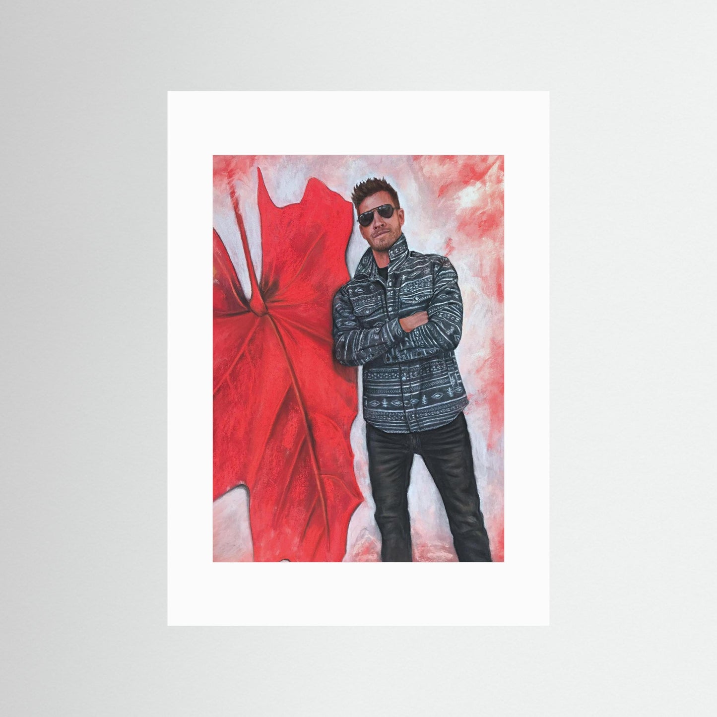 "Echoes In Red" Fine Art Print