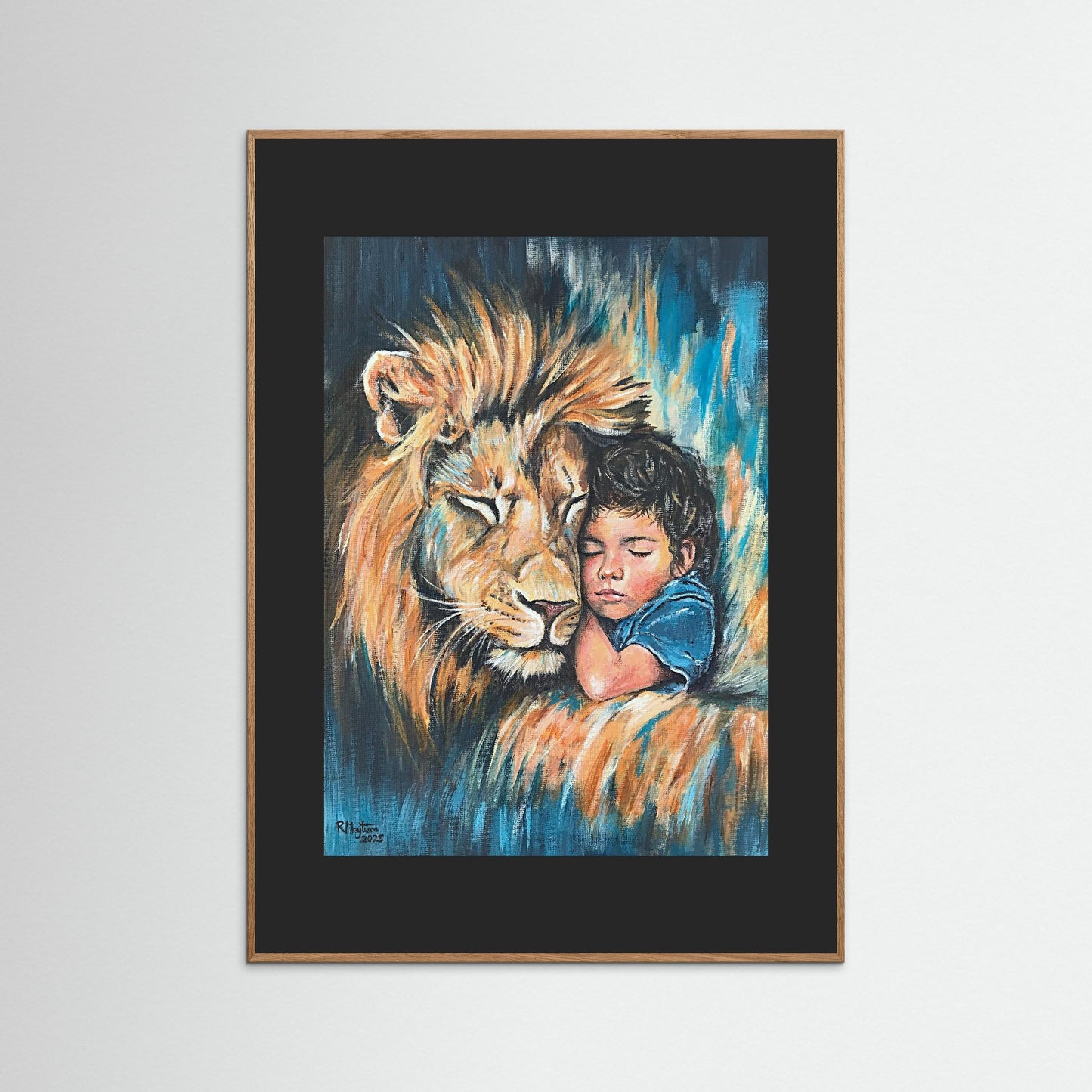 "Rest In His Strength" Fine Art Print