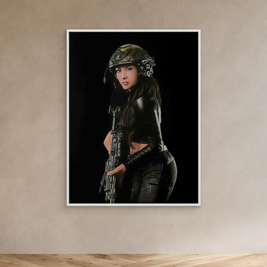 Shadow Hunter Canvas Art Print