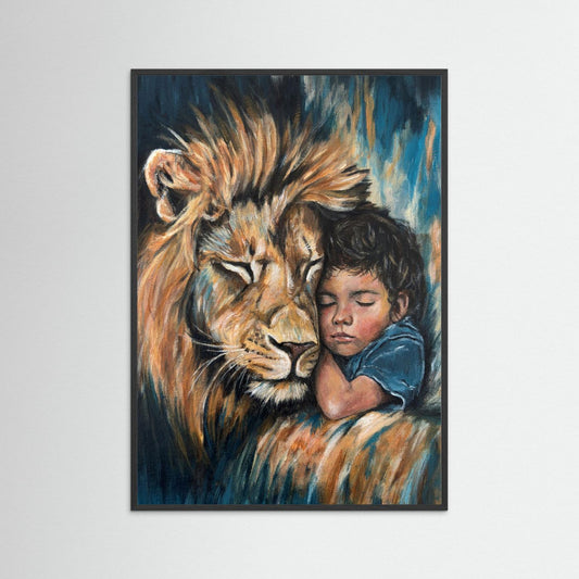 Guardian Dreams Framed Fine Art Print