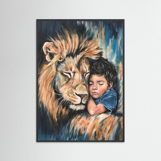 Guardian Dreams Framed Fine Art Print