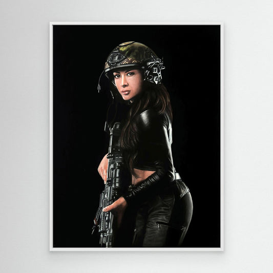 Shadow Hunter Canvas Art Print