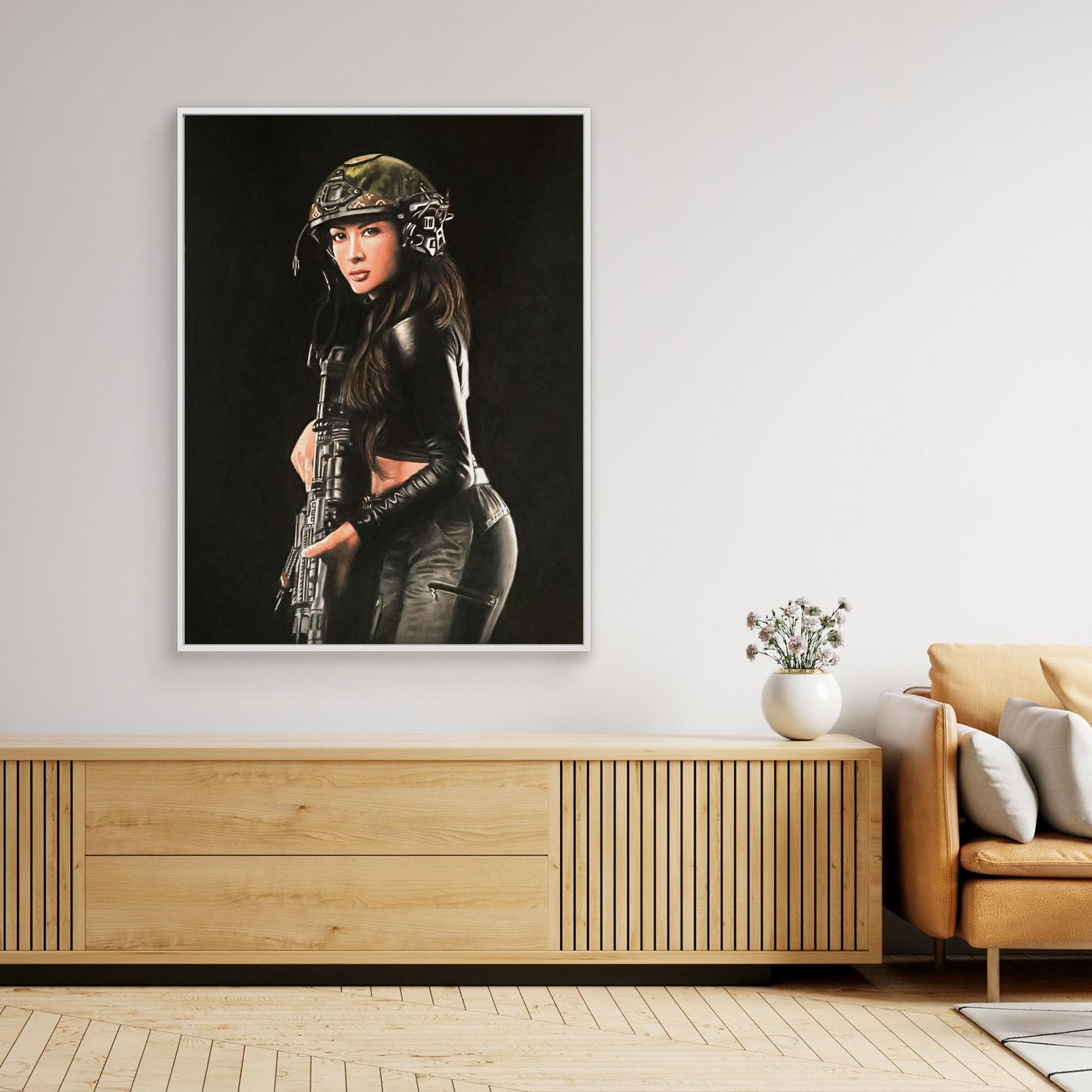 Shadow Hunter Canvas Art Print