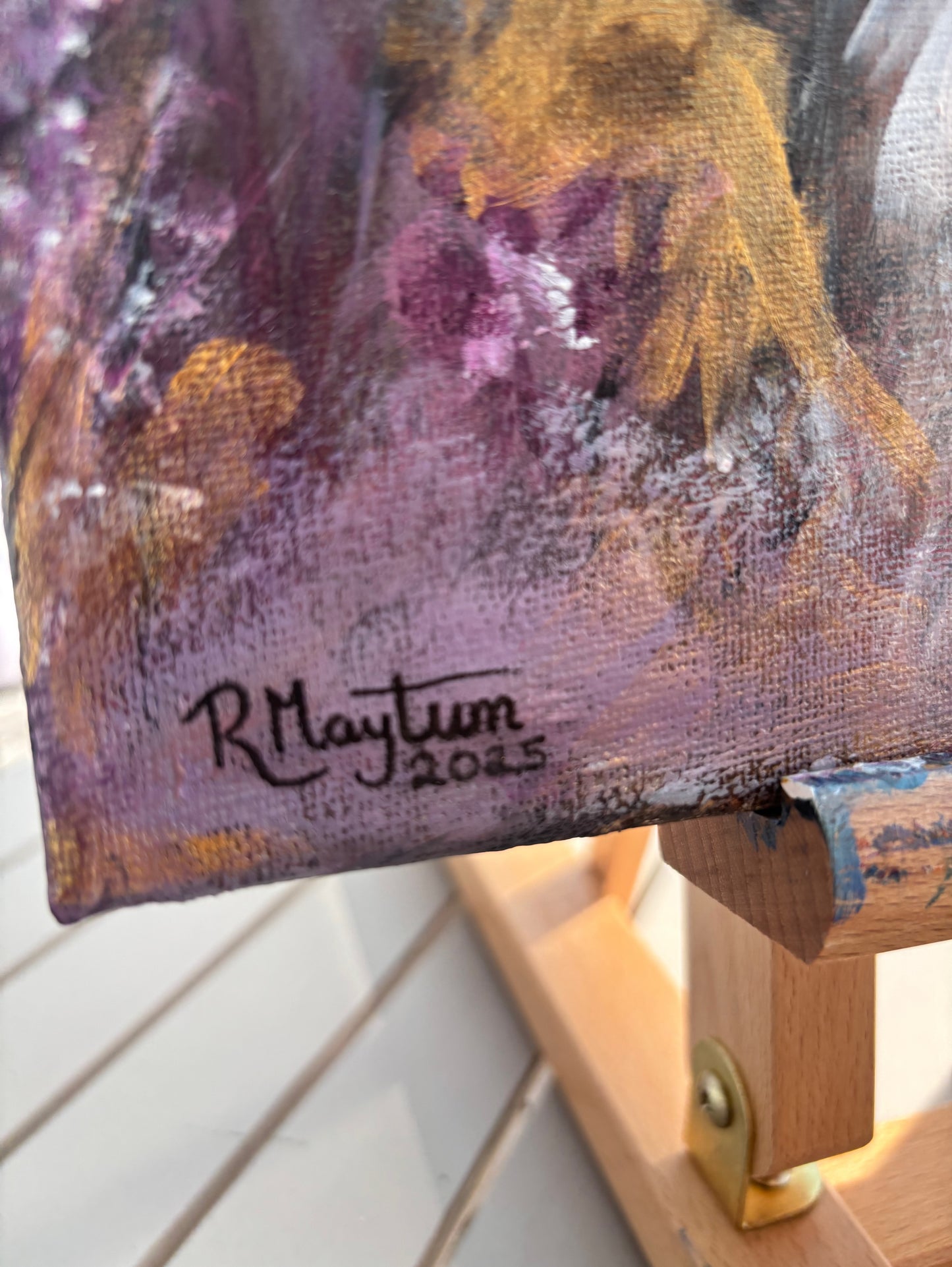 Where The Wild Finds Home – Original Acrylic Painting by Rachel Maytum