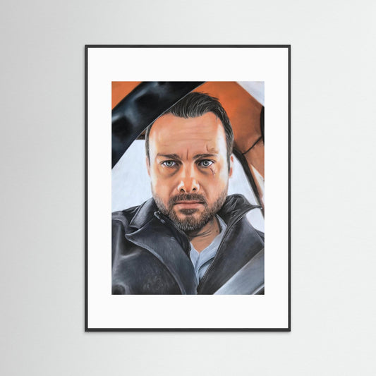 "Through The Lens" Framed Fine Art Print