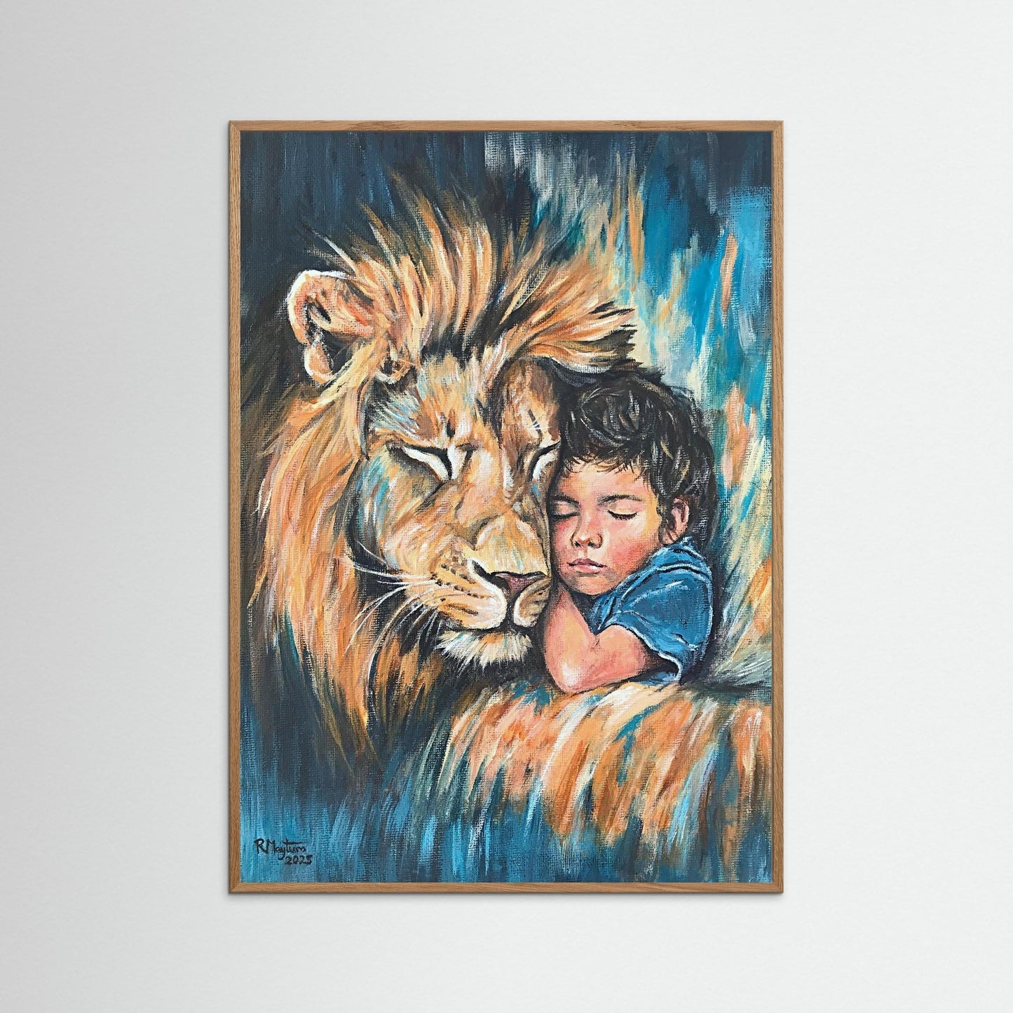 "Rest In His Strength" Fine Art Print