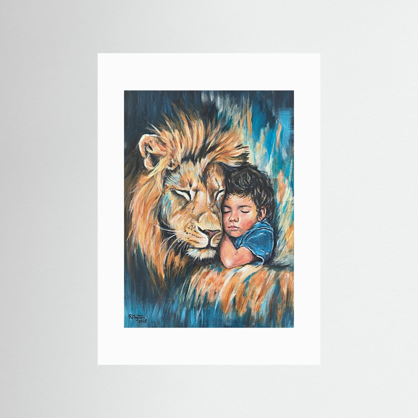 "Rest In His Strength" Fine Art Print