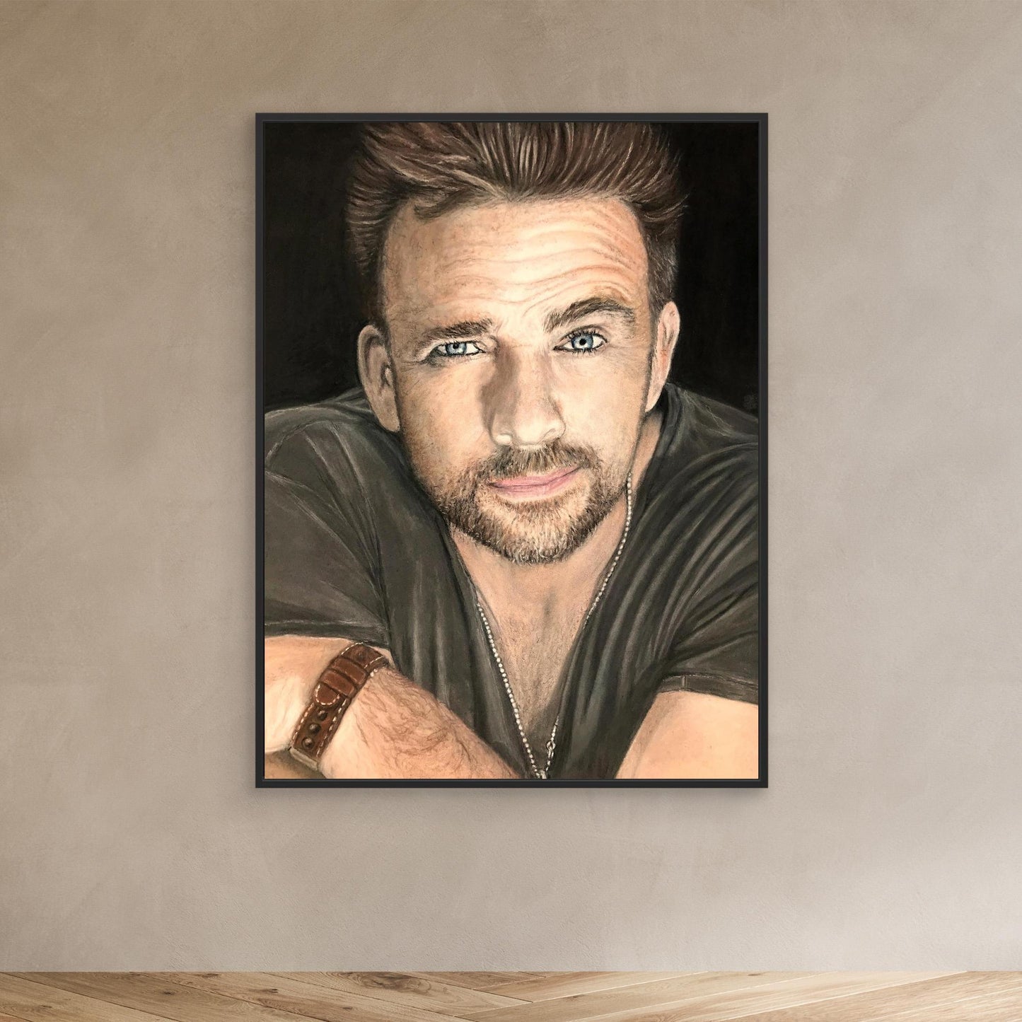 The Lifted Brow - Sean Patrick Flanery Portrait Canvas Print