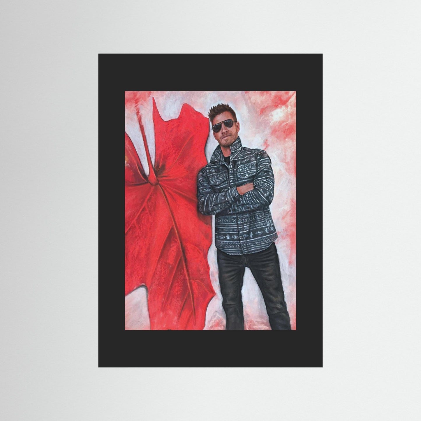 "Echoes In Red" Fine Art Print