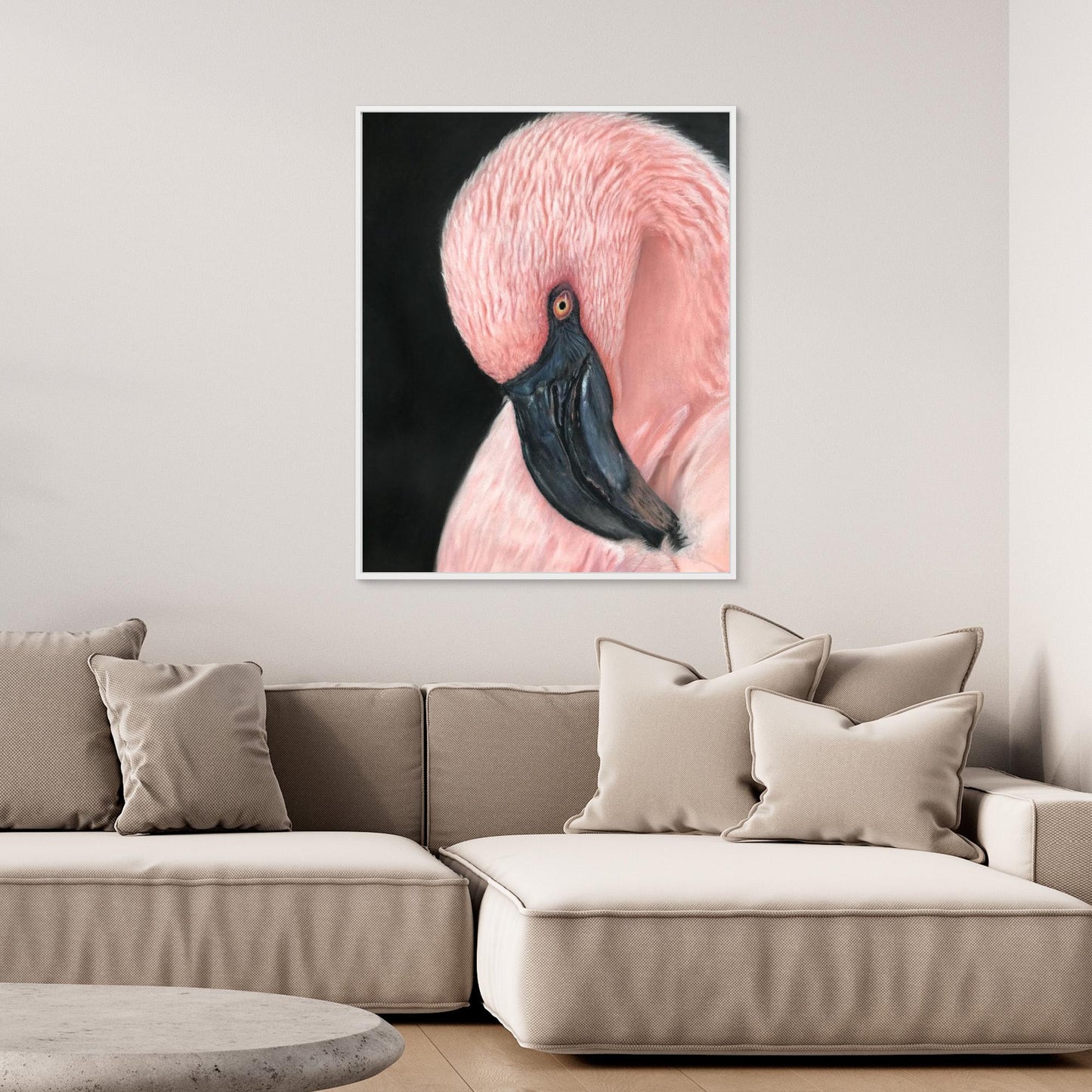 Flamingo Serenity Canvas Print