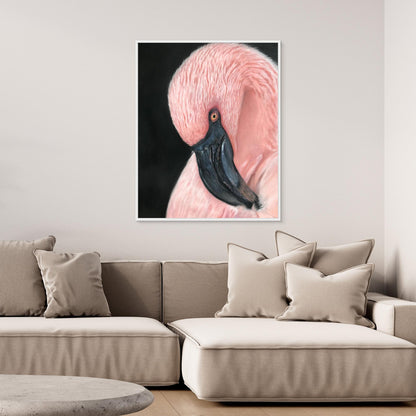Flamingo Serenity Canvas Print