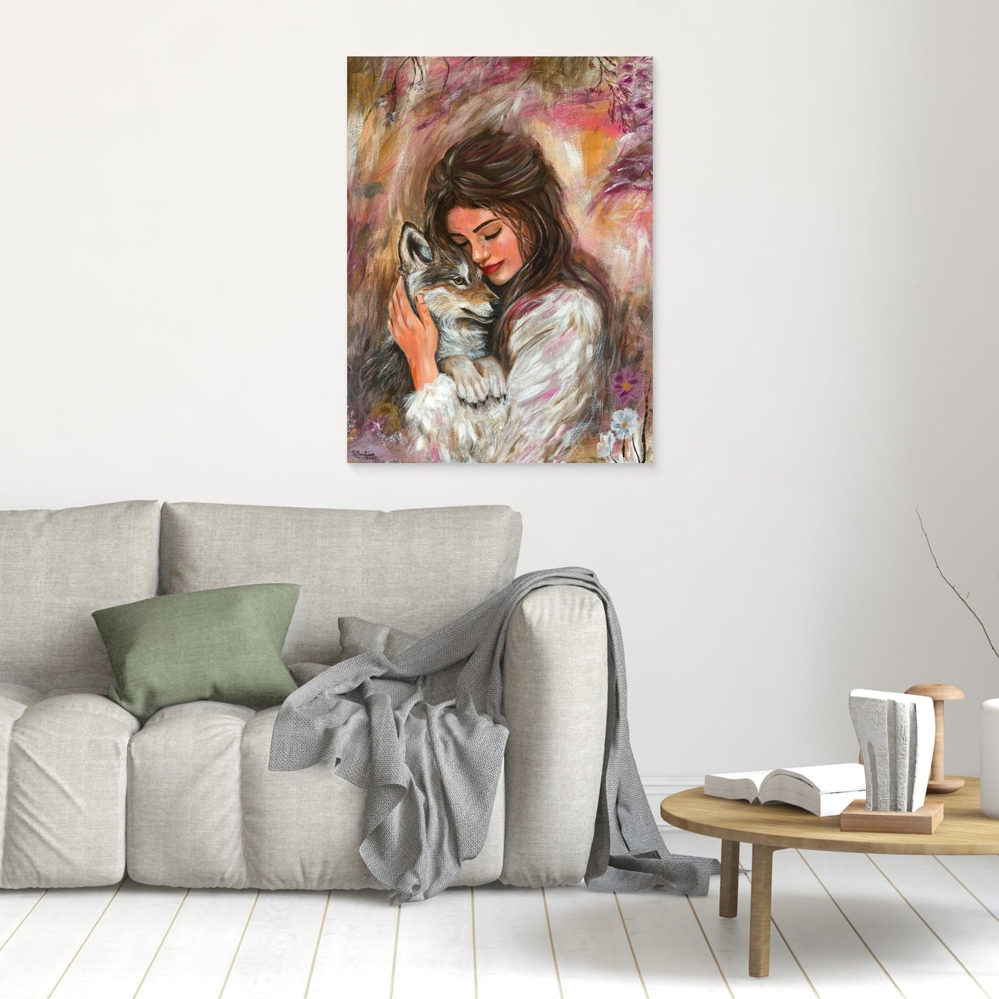 "Where The Wild Find Home" Canvas Print
