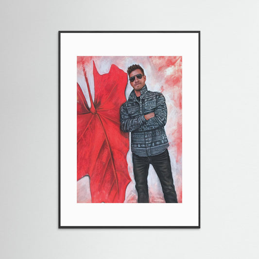 "Echoes In Red" Fine Art Print