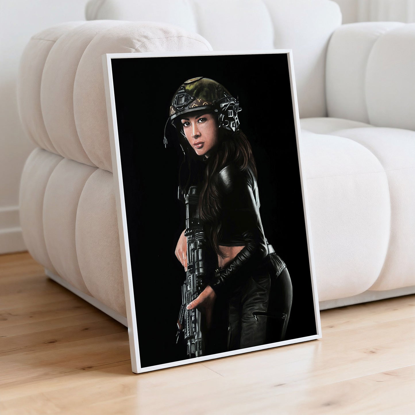 Shadow Hunter Framed Fine Art Print