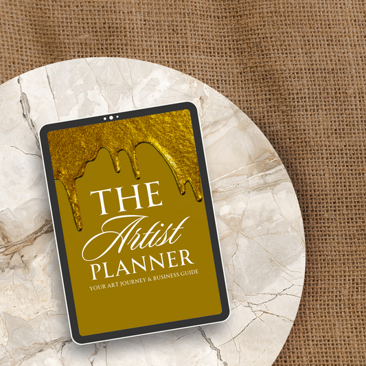 The Artist Planner | A4 & 8.5x11" Printable PDF | Art Business & Studio Organiser