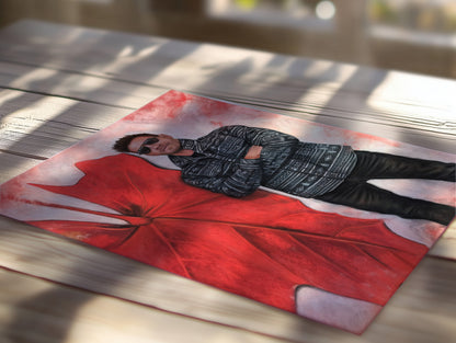 Echoes In Red Art Print