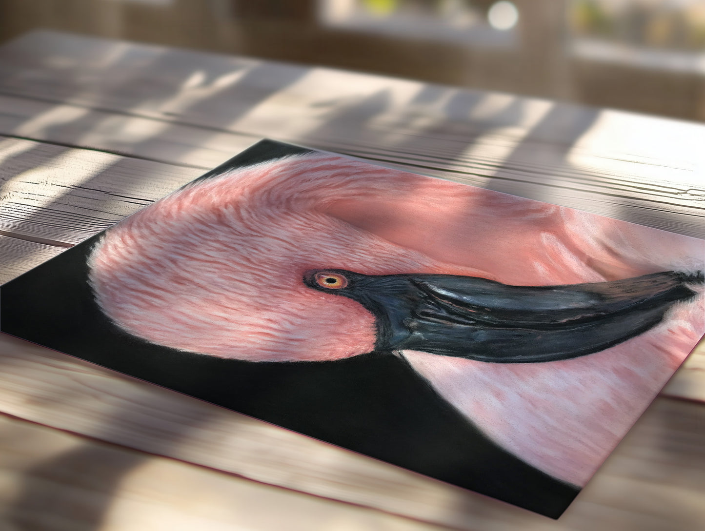 Flamingo Serenity Art Print