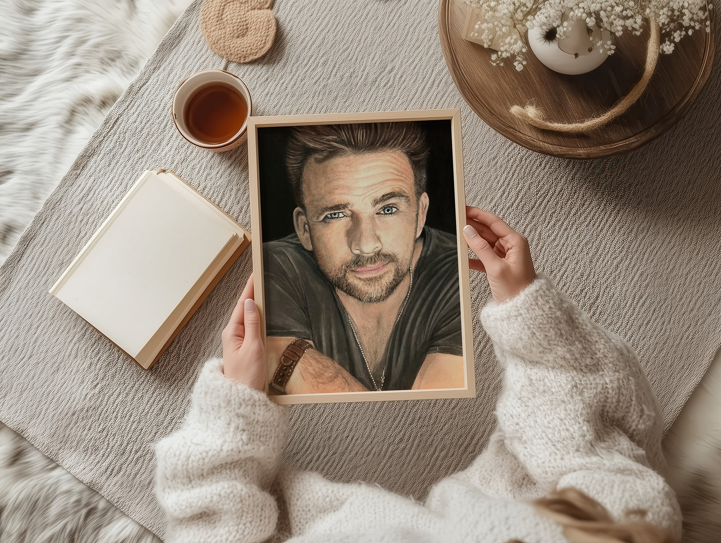 The Lifted Brow Art Print