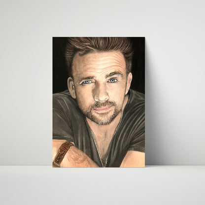 The Lifted Brow Art Print