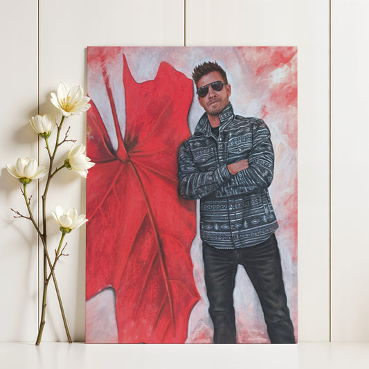 "Echoes In Red" Fine Art Print