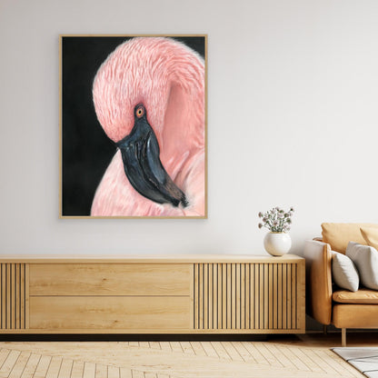 Flamingo Serenity Canvas Print
