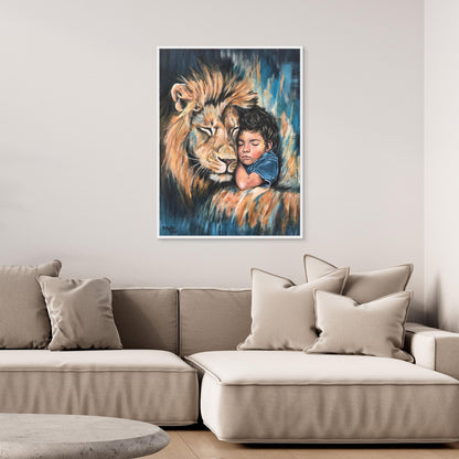 Rest In His Strength Canvas Print 