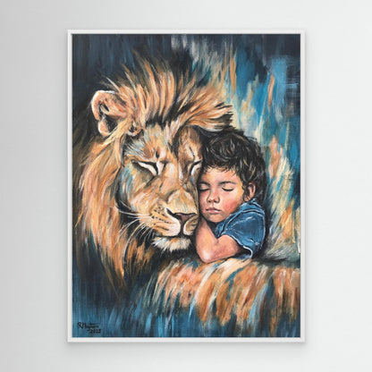 Rest In His Strength Canvas Print 
