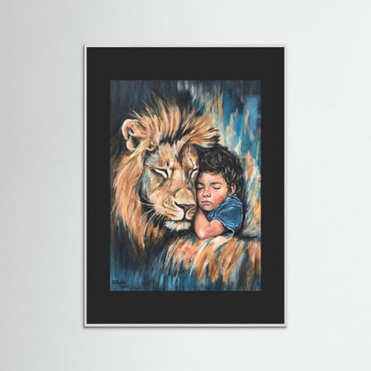 "Rest In His Strength" Fine Art Framed Print