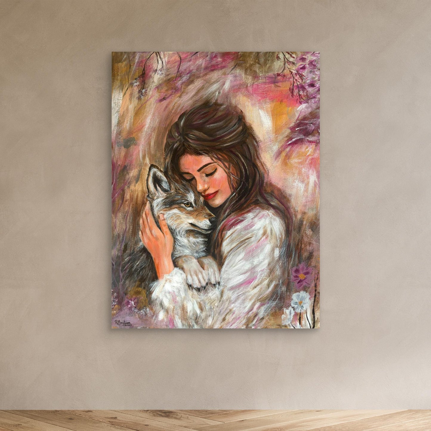 "Where The Wild Find Home" Canvas Print
