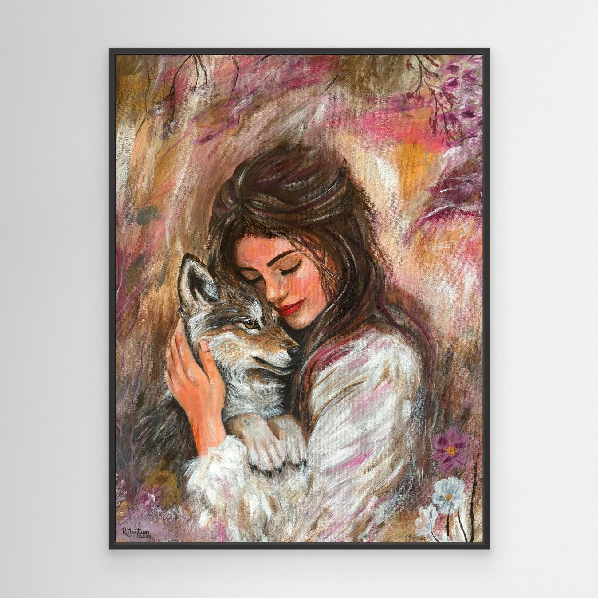 "Where The Wild Find Home" Canvas Print