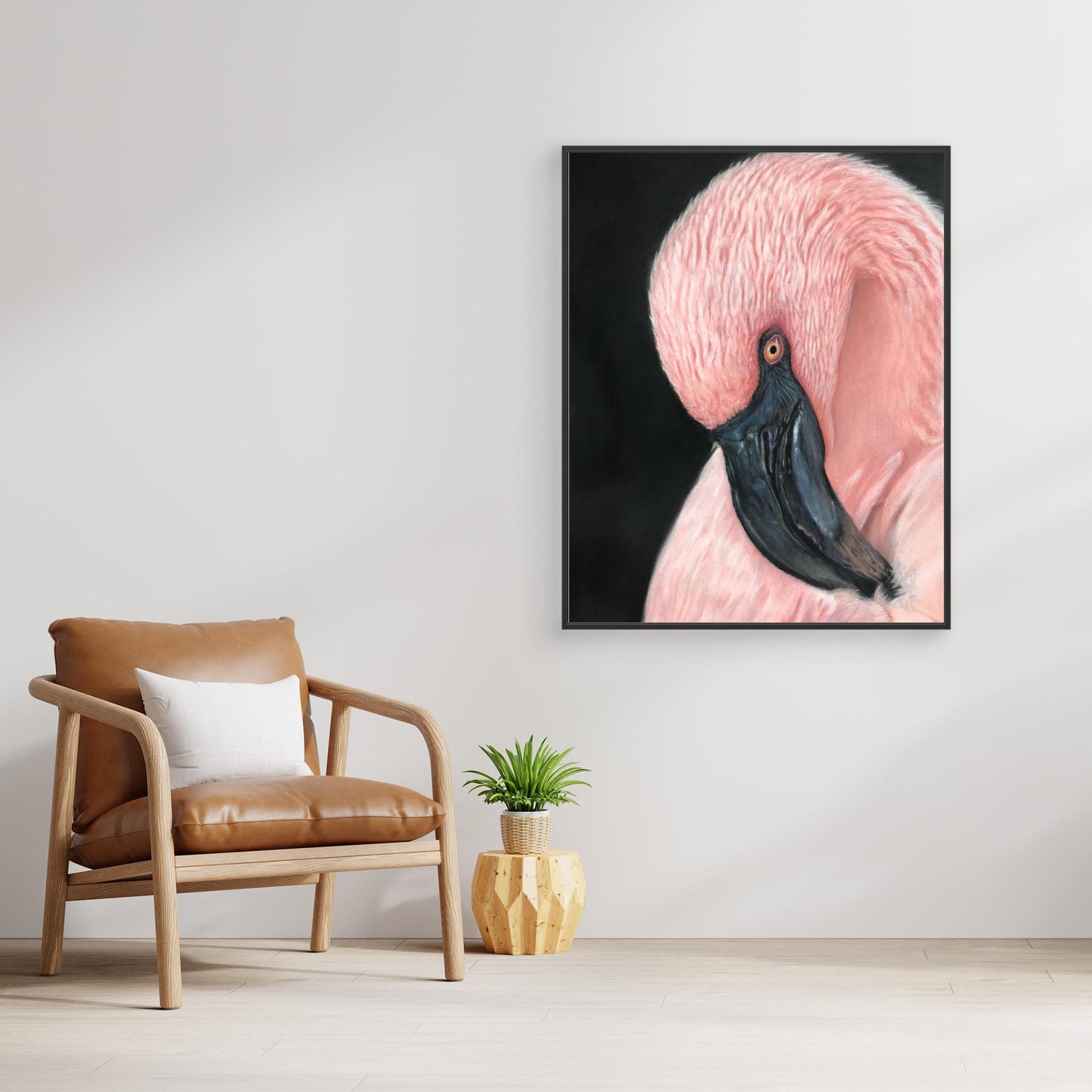 Flamingo Serenity Canvas Print