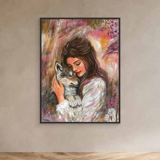 "Where The Wild Find Home" Canvas Print