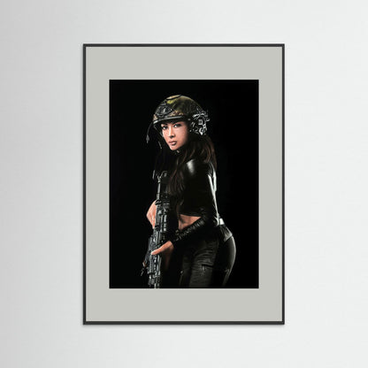 Shadow Hunter Framed Fine Art Print