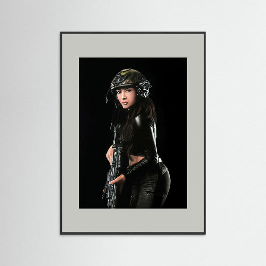 Shadow Hunter Framed Fine Art Print