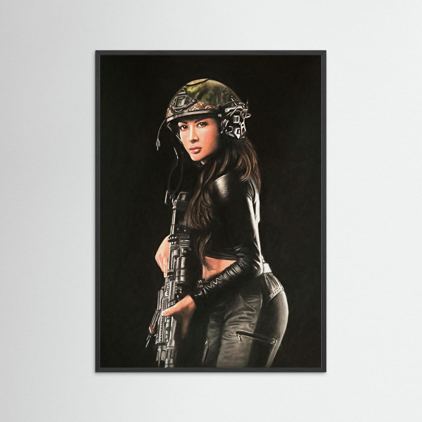 Shadow Hunter Framed Fine Art Print