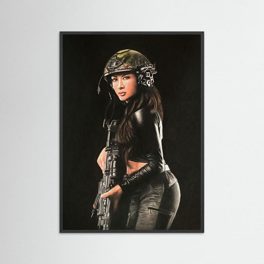 Shadow Hunter Framed Fine Art Print