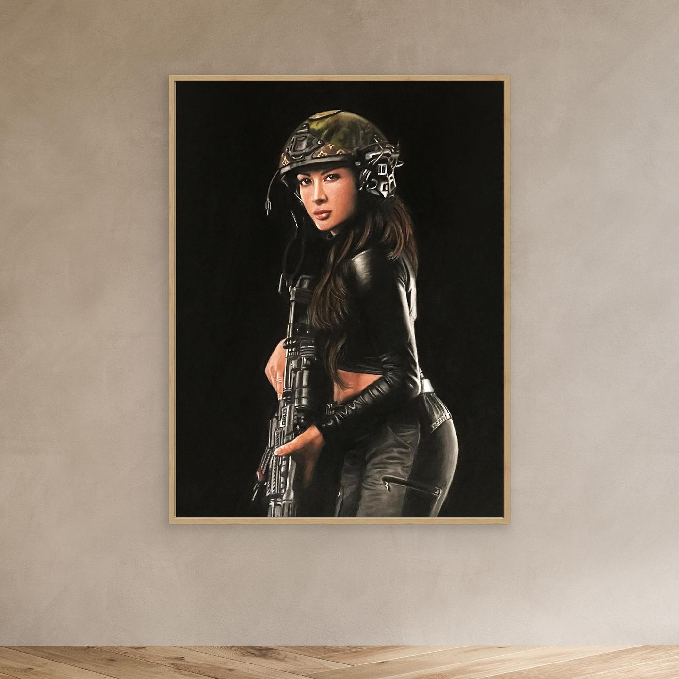 Shadow Hunter Canvas Art Print