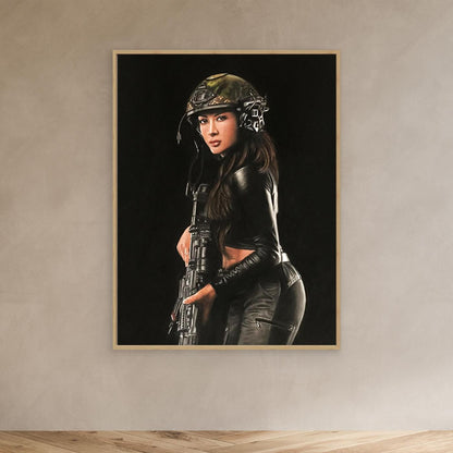 Shadow Hunter Canvas Art Print